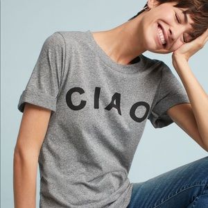 Anthropologie | Sol Angeles Ciao Tee | size MED